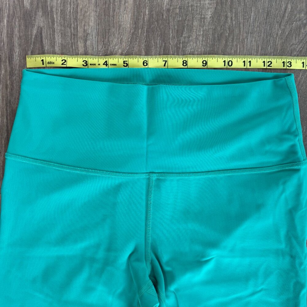 lululemon Wunder Train Teal High-Rise Leggings size 10 - Picture 8 of 8